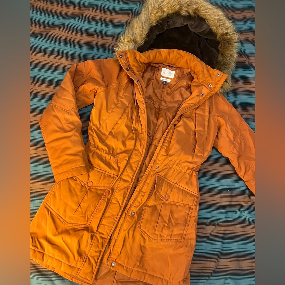 Burnt Orange Parka